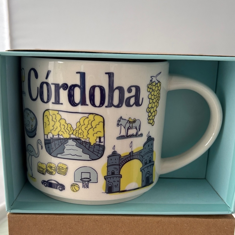 New Cordoba Argentina Starbucks Been There Series 14 Oz Mug (2023) Messi Soccer